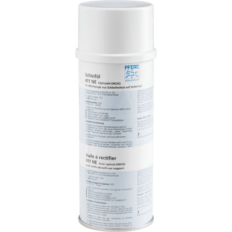 PFERD TOOLS Schleiföl 411 NE in Spraydose für Buntmetall und Edelstahl