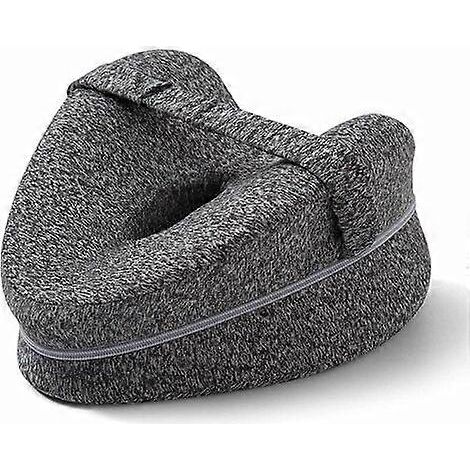 Offre d'hiver, oreiller pour les genoux des personnes dormant sur le côté, oreiller orthopédique en mousse à mémoire de forme, oreiller de soutien pour les genoux, lavable (1/5)