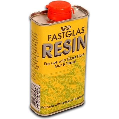 U-POL ISOPON FASTGLAS Laminating Resin Tin 250ml - High-Strength Adhesive for Automotive Repairs (1/5)