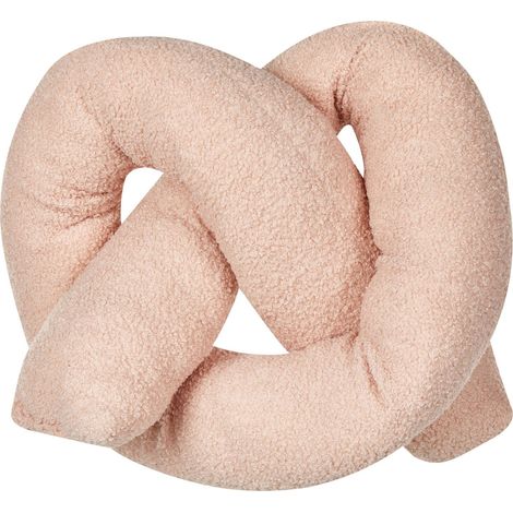 Dekokissen GLADIOLUS Bouclé 172 x 14 cm Rosa Ohne Muster