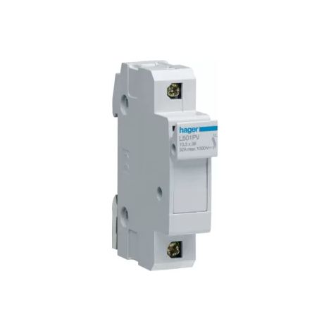 Sicherungshalter Hager L501PV 1000 DC 32A 1 Pol (1/2)
