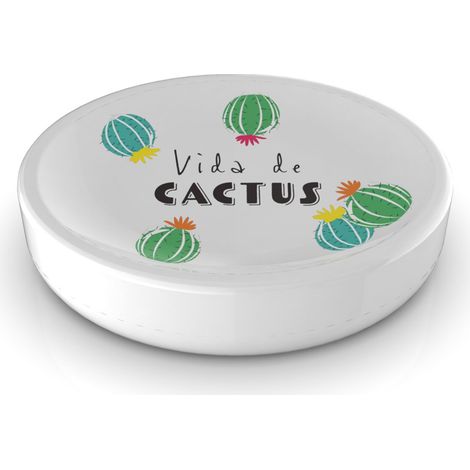 Porta sapone da appoggio fantasia piattino mod. Cactus (1/4)