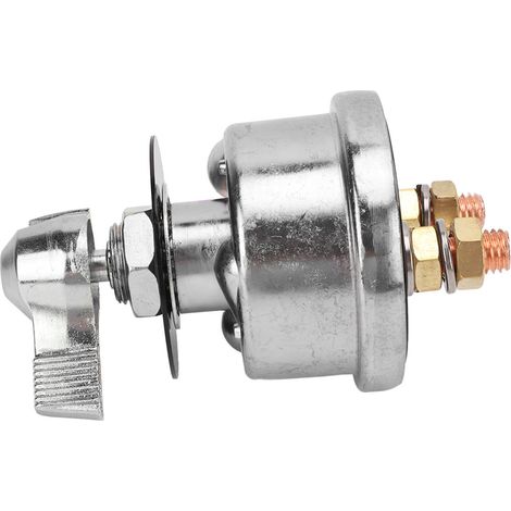 Interrupteur de déconnexion de batterie principal haute intensité, 300 A instantané, 1000 A, pour camping-cars, yachts, camions et véhicules de chantier. (1/5)