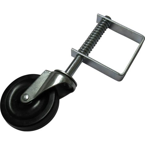 Spring Loaded Gate Wheel 4" x1 (Heavy Duty Sliding Fence Support Jockey Door 100MM) (1/5)