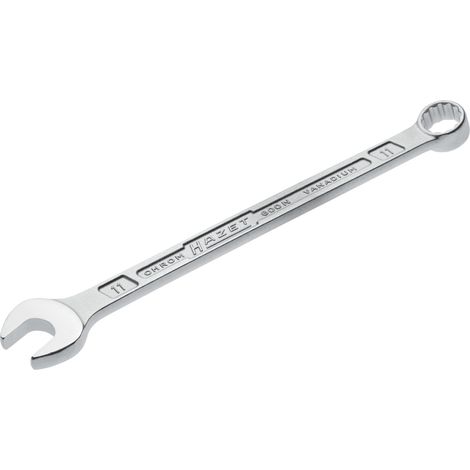 Hazet 600N-11 Chiave Combinata a Forchetta/Ad Anello, Argento, Apertura Chiave 11, Lunghezza 168.5 mm (1/5)