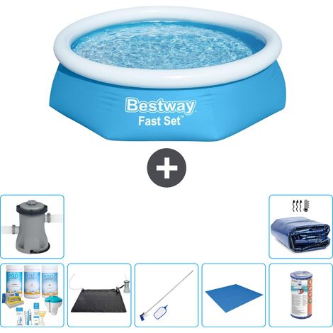 Bestway Bestway Fast Set Ronde - 244x61 cm - 8-pièces  S21363 (1/5)