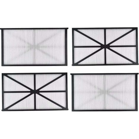 – Lot de 4 cartouches filtrantes pour aspirateurs de piscine Hayward TigerShark et SharkVac – Compatible avec modèle RCX70101 (1/4)