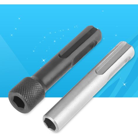 rallonges pour douille SDS vers hexagonale 1/4" (1/5)