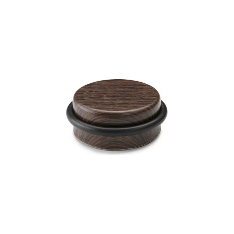 INOFIX tope puerta adhesivo 2098-6 wengue , Tope de puerta adhesivo 2098/2 Inofix Tope sólido metálico con excelentes acabados imitación madera Robusto apto para todo tipo