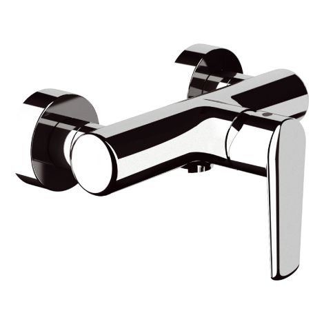 Mariani mitigeur de douche exte'rieur armonia finition chrome'e pour douche baignoire de salle de bain