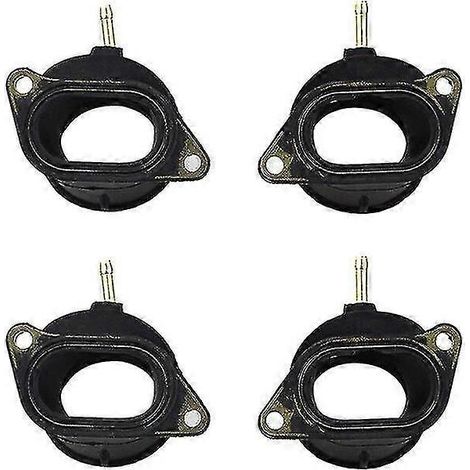 4 pièces Raccord de collecteur d'admission de carburateur pour moto Yamaha Fzs1000 Fazer 2001-2005 (1/3)