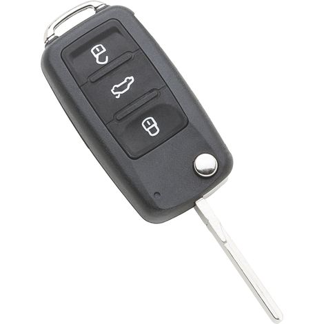 Guscio Chiave Auto HU66BRS8 (3 Bottoni) Silca (1/2)