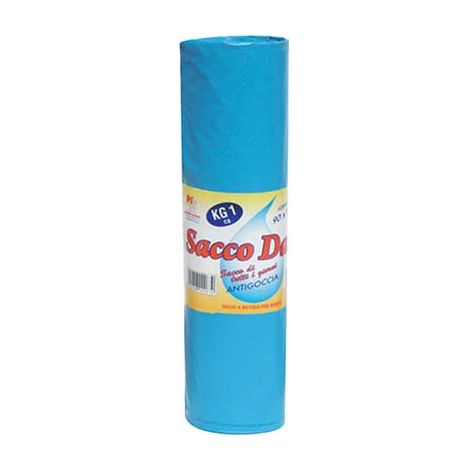 SACCO IMMONDIZIA CONDOMINIO - CM 80X110 AZZURRO CF=PZ 10- 20 confezioni