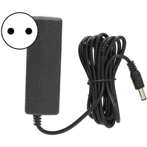 26.1 Chargeur d'aspirateur à interface circulaire avec voyant de charge, compatible avec divers chargeurs d'aspirateur et adaptateurs secteur. (1/5)