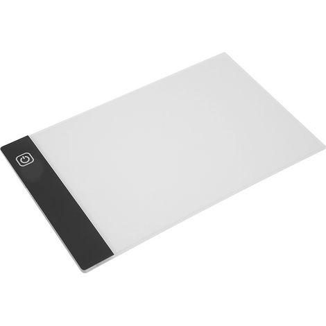 Table lumineuse LED USB A5 à 3 niveaux de luminosité réglables, ultra-mince, idéale pour le dessin, l'animation et le croquis. (1/5)