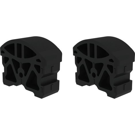 Günzburger Steigtechnik 2x Holm-Abdeckkappe rund für Holm 58 x 25 mm ab Baujahr 2005 - 019283