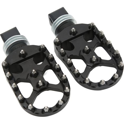 Satz mit 2 CNC-gefrästen Aluminium-Motorrad-Soziusfußrasten für R1200GS LC Adventure 2014-2019, silberne Pedale, robustes Zubehör. (1/5)