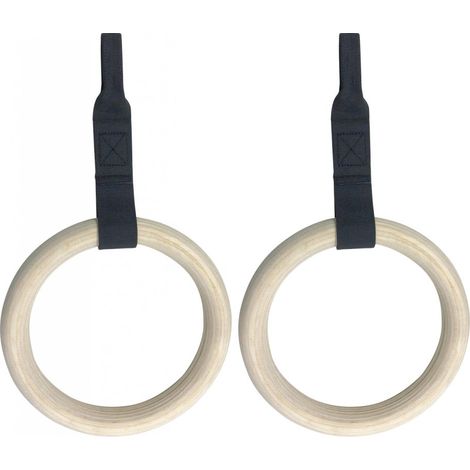 Kit coppia anelli in legno con cinghie per FST Double