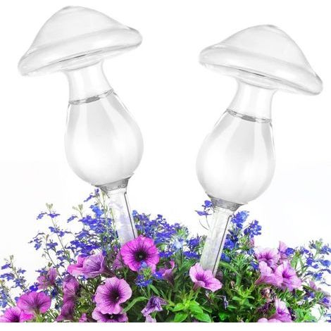 Globes d'Arrosage pour Plantes, Automatique Boule en Verre d'irrigation pour Arrosage, Automatique Bulbes d'Arrosage Goutte à Goutte Bulbes Goute à Goute (1/5)