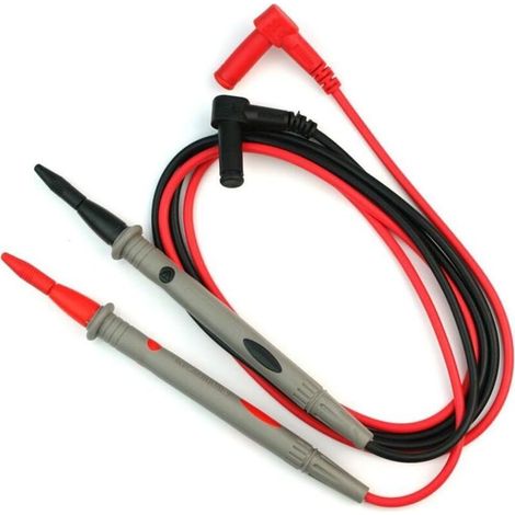 2pcs Multimètre Numérique Cordon Sonde Testeur Câble 1000V 10A (1/5)
