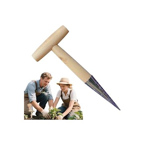 Troueuse manuelle de plantation Semoir de précision pour jardinage potager (1/5)