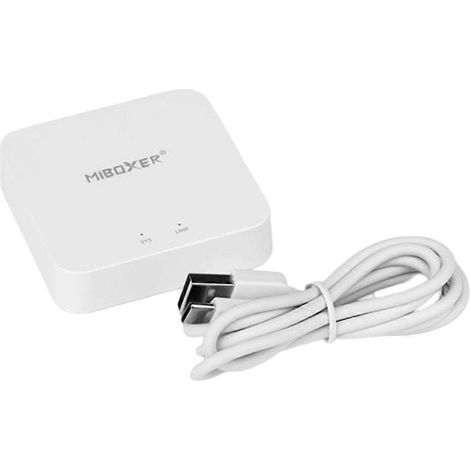 Miboxer WL-Box2 Wi-Fi LED-Controller, 2,4 GHz Smart Wireless Gateway, Tuya RGB Wi-Fi Sprachsteuerung für Boxer LED-Streifen (1/5)