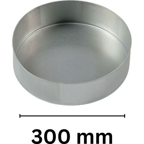 Deckel für Metall Rohr 300 mm (1/5)