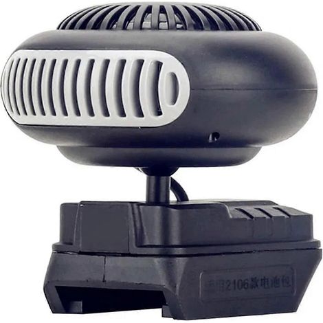 Chauffage de voiture sans fil à batterie DeWALT 20V, souffleur d'air chaud électrique, désembueur de pare-brise (1/4)