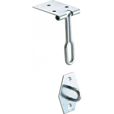 Gancio a leva in acciaio HETTICH, L.80 x l.25 mm HETTICH