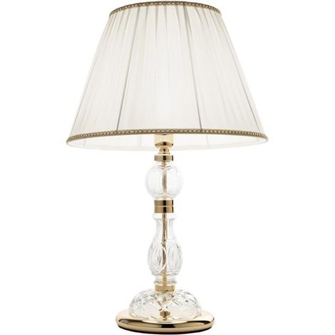 Lampada da tavolo 40x66 cm MARIATERESA in vetro intrecciato (1/3)