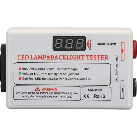 Testeur de LED à démarrage progressif pour téléviseurs LCD, outil de réparation des LED de rétroéclairage 85 V-265 V pour la maintenance, prise UE (1/5)