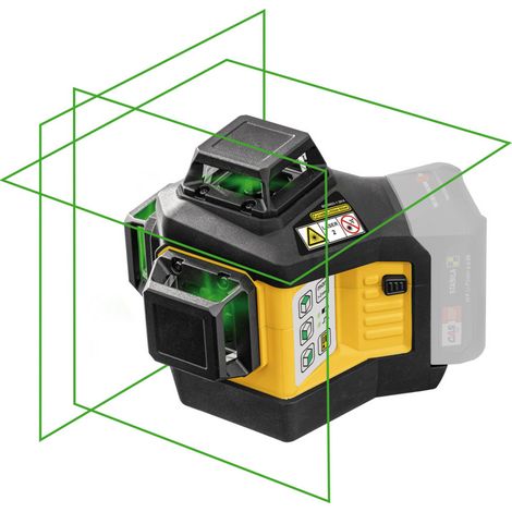 Laser multilinea Stabila LAX 600 G, sistema a 12 V, set di 5 pezzi, senza batteria e caricatore CAS (1/4)