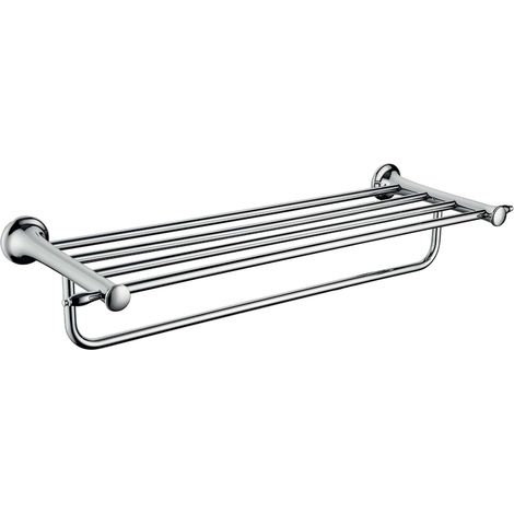 Novaservis Ferro Retro - Mensola con portasciugamani, lunghezza 66 cm, cromo ARE35 (1/2)