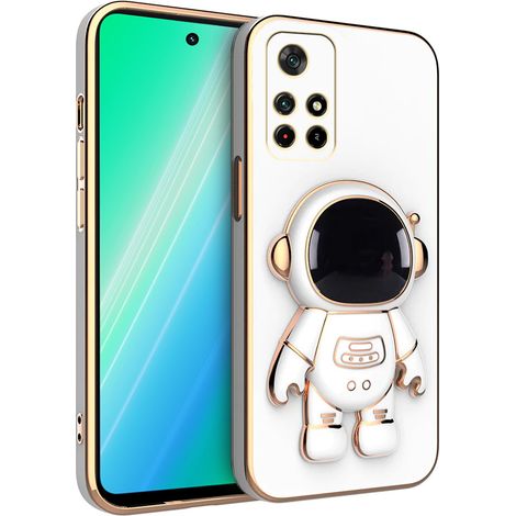 Schutzhülle für Xiaomi Poco M4 Pro 4G, Astronaut, Weiß (1/5)