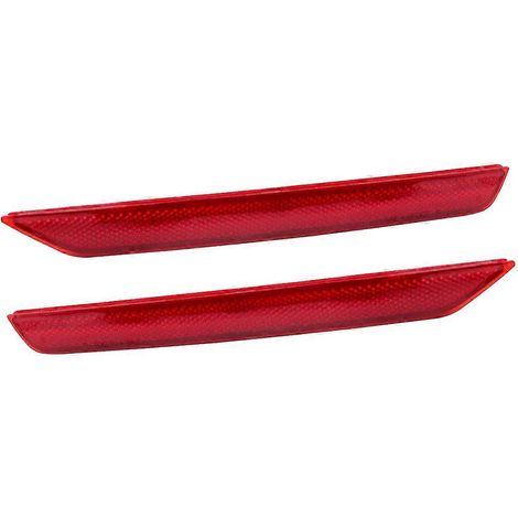 Paar Heckstoßstangenreflektoren HO1185100 HO1184100 kompatibel mit Honda Odyssey 2011-2017 33555-TK8-A01 33505-TK8-A01 (1/5)