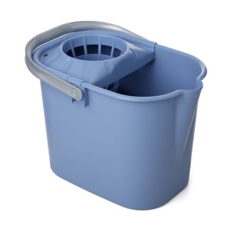 CUBO AZUL PALOMA C/ESCURRIDOR RECTANGULAR 16L