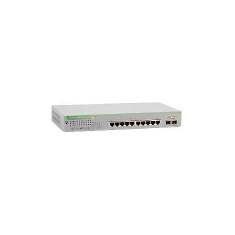 Allied Telesis GS950/10PS Gestito Gigabit Ethernet (10/100/1000) Supporto Power over Ethernet (PoE) Verde, G AT-GS950/10PS V2-50
