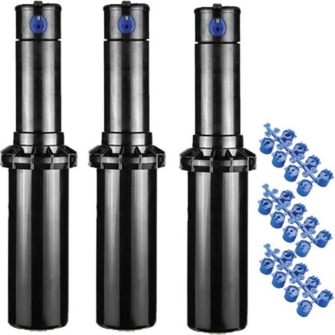 Set di 3 Irrigatore Hunter PGP-04 Ultra 3/4'', portata da 4,9 a 14 m, angolo regolabile