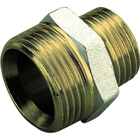 RACCORDO DIRITTO MASCHIO IN OTTONE GIALLO MODELLO WATERBLOCK-GN 3/8X1/2  16   TIEMME RACCORDERIE SPA