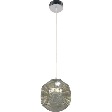 Lampada a sospensione Candellux Club 31-51219 cromo Ø28 (1/2)
