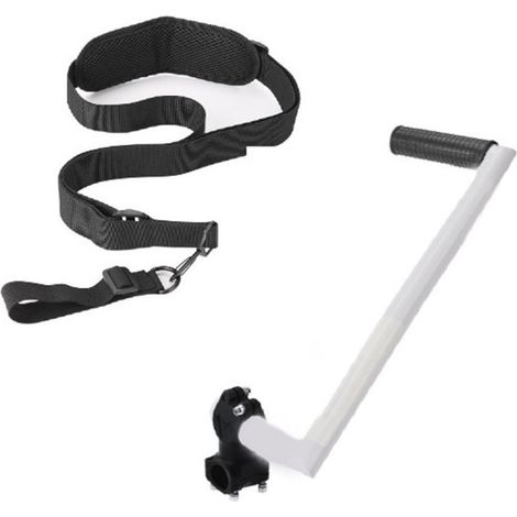 Poignée de débroussailleuse en alliage d'aluminium ergonomique – Type 3 – Compatible universellement (1/5)
