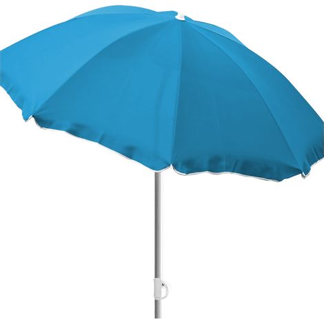 Sonnenschirm rund Ø1,80m blau Nylon-DMC180N-blau (1/3)