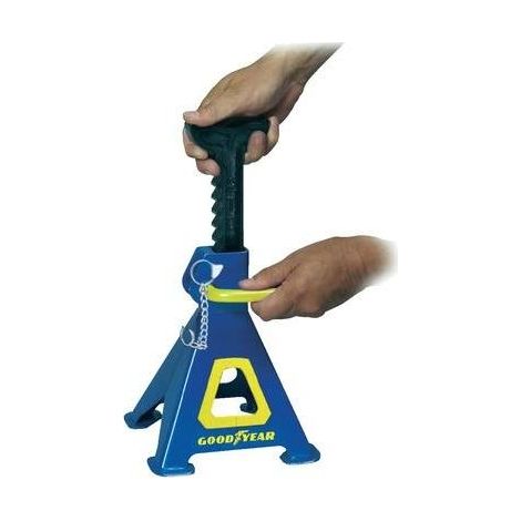 Soporte de trabajo Goodyear 75519 capacidad 3 toneladas altura ajustable (1/3)