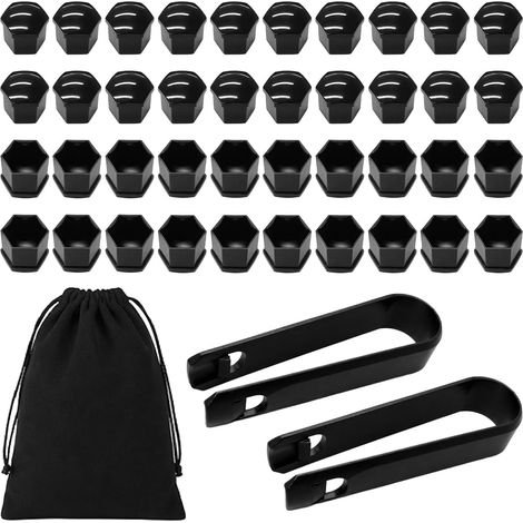 40 Pièces 19mm Caches Écrou Boulon Ecrou Borgne Hexagonal Kit (1/5)
