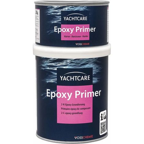 Primaire époxy bateau, 750 ml, primaire antifouling blanc 2K