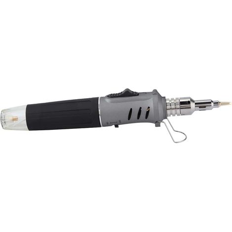 Fer à souder à gaz à allumage électronique 10 en 1, HS-1115K, gris foncé (1/4)