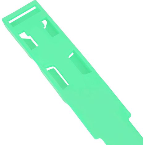 Lot de 10 colliers d'identification pour bovins (anneaux de marquage) - Fournitures pour l'élevage - Vert (1/5)