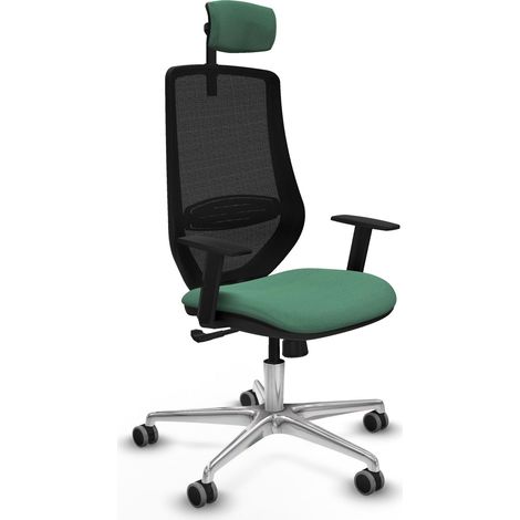 Piqueras y Crespo Mardos Chaise de Bureau Vert émeraude (1/3)