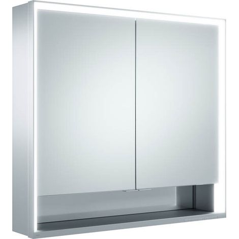 KEUCO Royal Lumos armario con espejo 2 puertas, puerta corta, (1/2)
