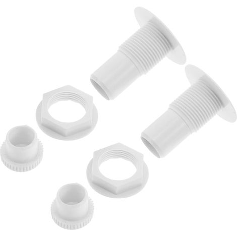 Confezione da 2 tappi di scarico per congelatore in plastica. Tappi durevoli e a prova di perdite per i fori del congelatore. Installazione semplice. Compatibile con diverse marche di congelatori. Sis (1/5)